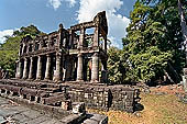 Preah Khan temple - the two-story building.